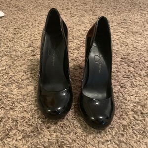 Jessica Simpson Black Heels